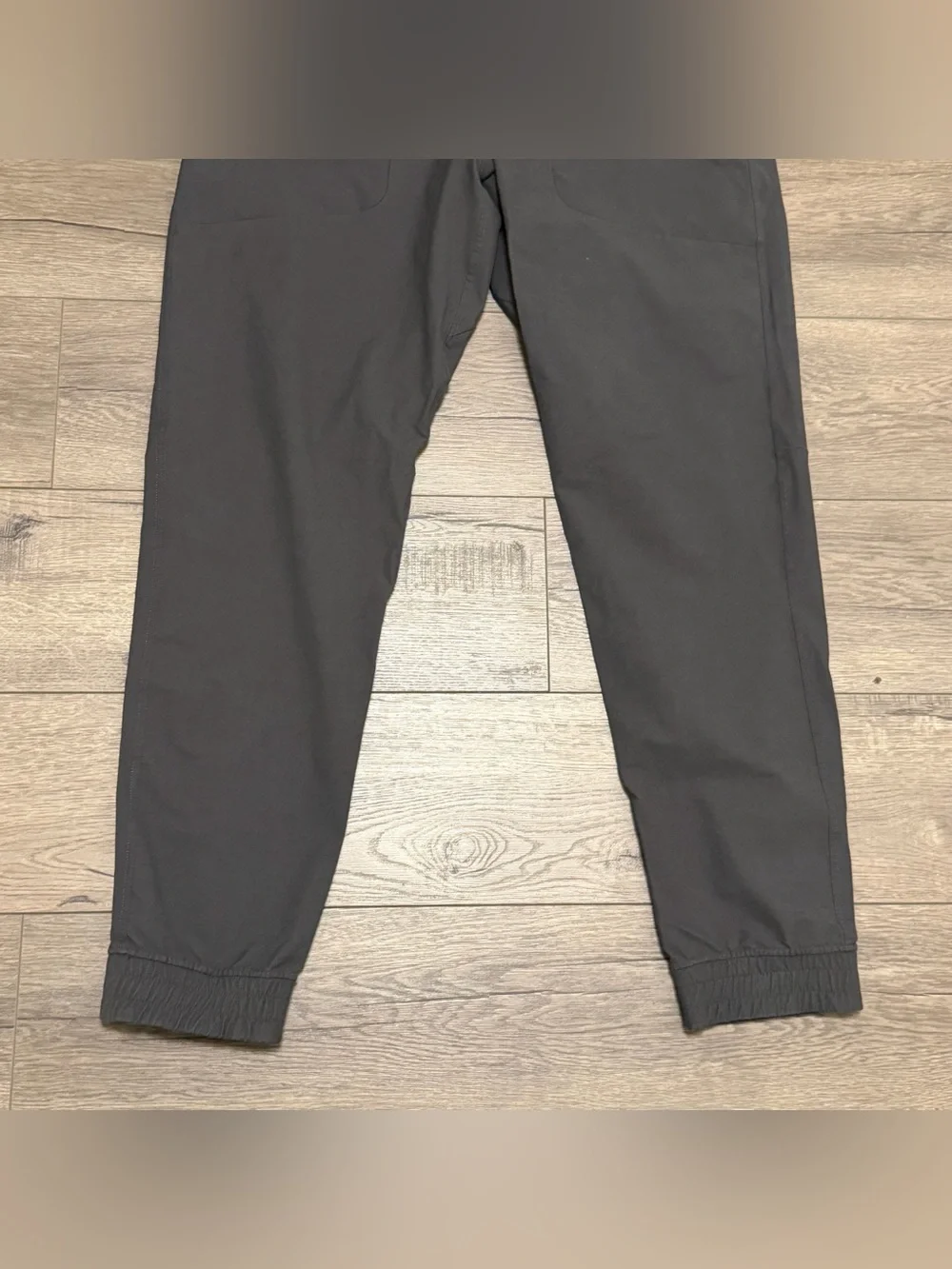 Lululemon Men's ABC Jogger Canvas Graphite Grey Drawstring Sz Large M5951S